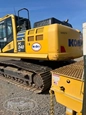 Used Komatsu in yard